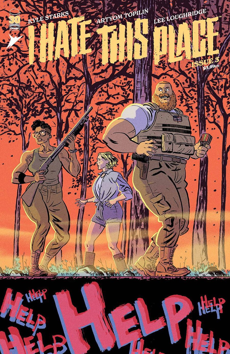 I Hate This Place #3 Cover A Regular Artyom Topilin & Lee Loughridge Cover