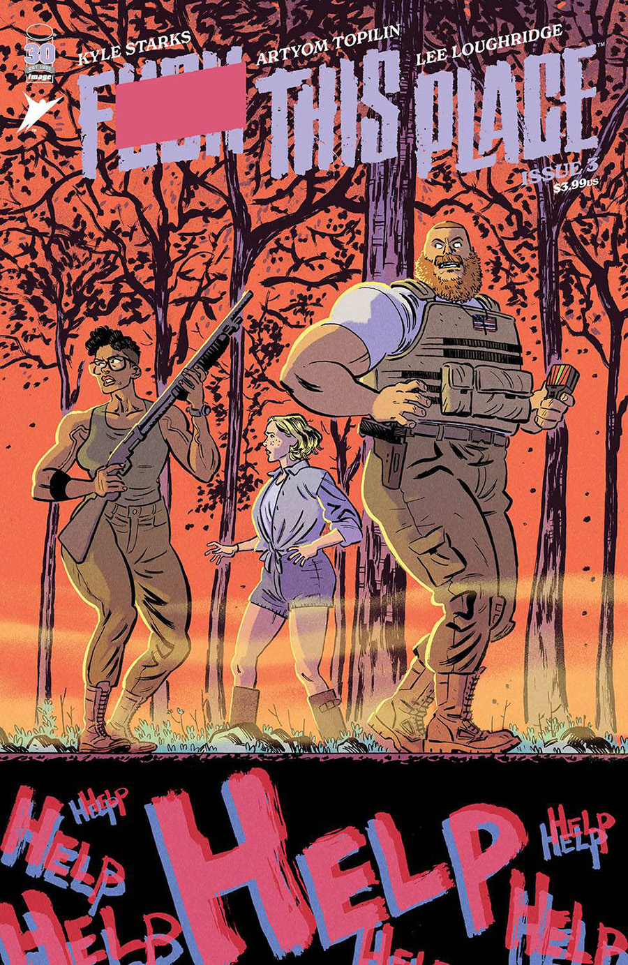 I Hate This Place #3 Cover B Variant Artyom Topilin & Lee Loughridge F This Place Explicit Cover