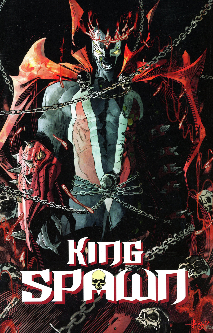 King Spawn #12 Cover B Variant Javier Fernandez Cover