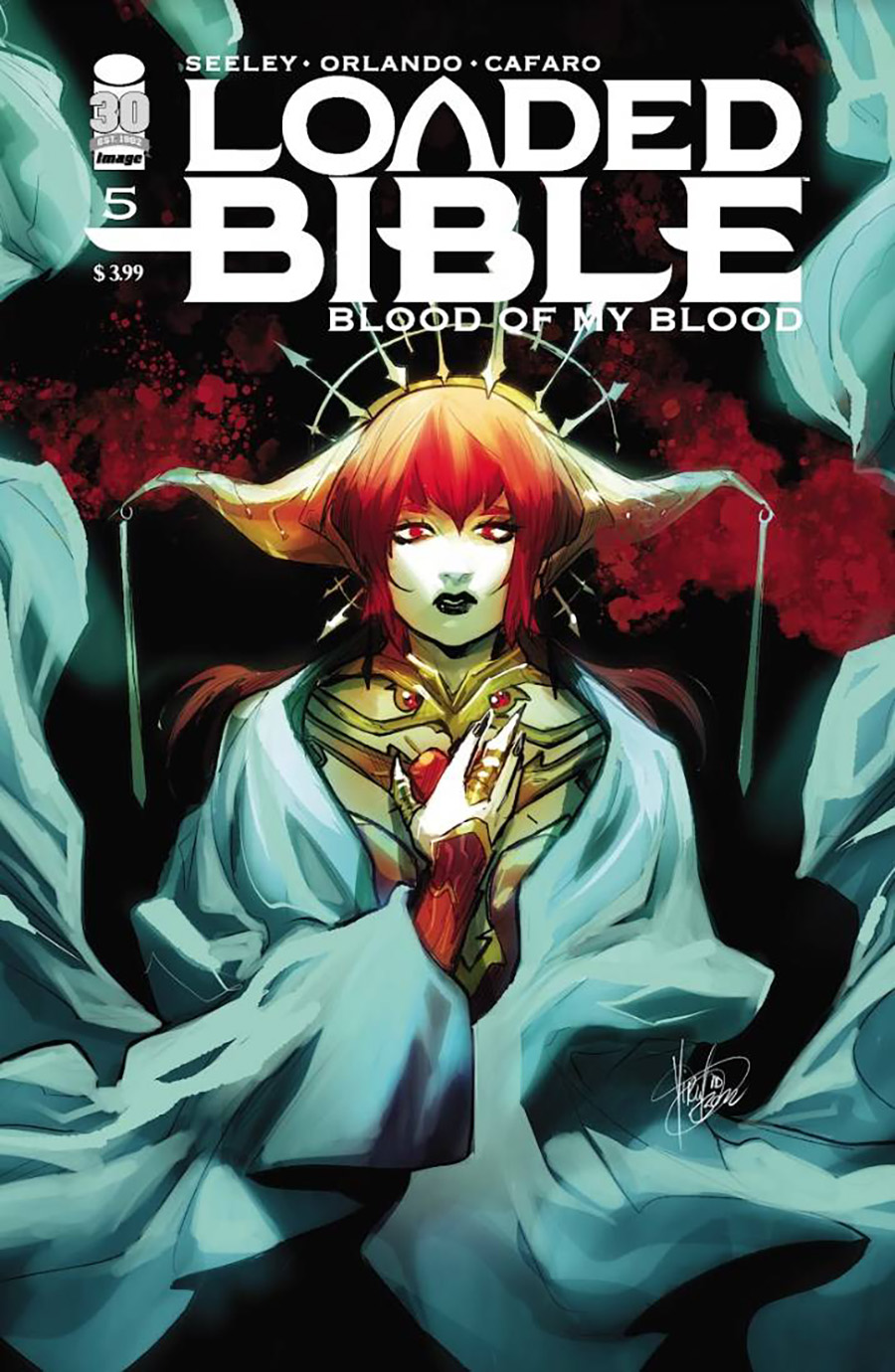 Loaded Bible Blood Of My Blood #5 Cover A Regular Mirka Andolfo Cover