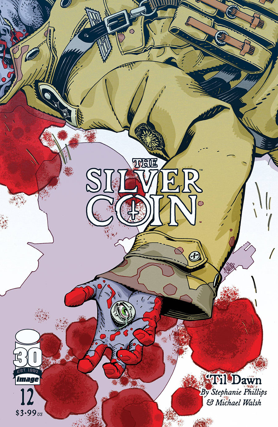 Silver Coin #12 Cover B Variant Cully Hamner Cover