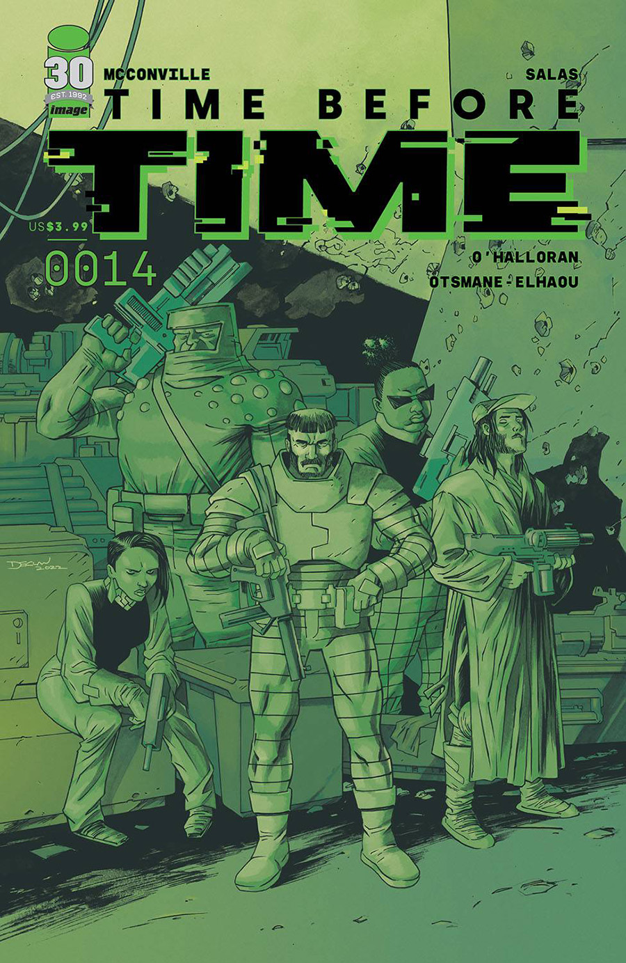 Time Before Time #14 Cover A Regular Declan Shalvey Cover