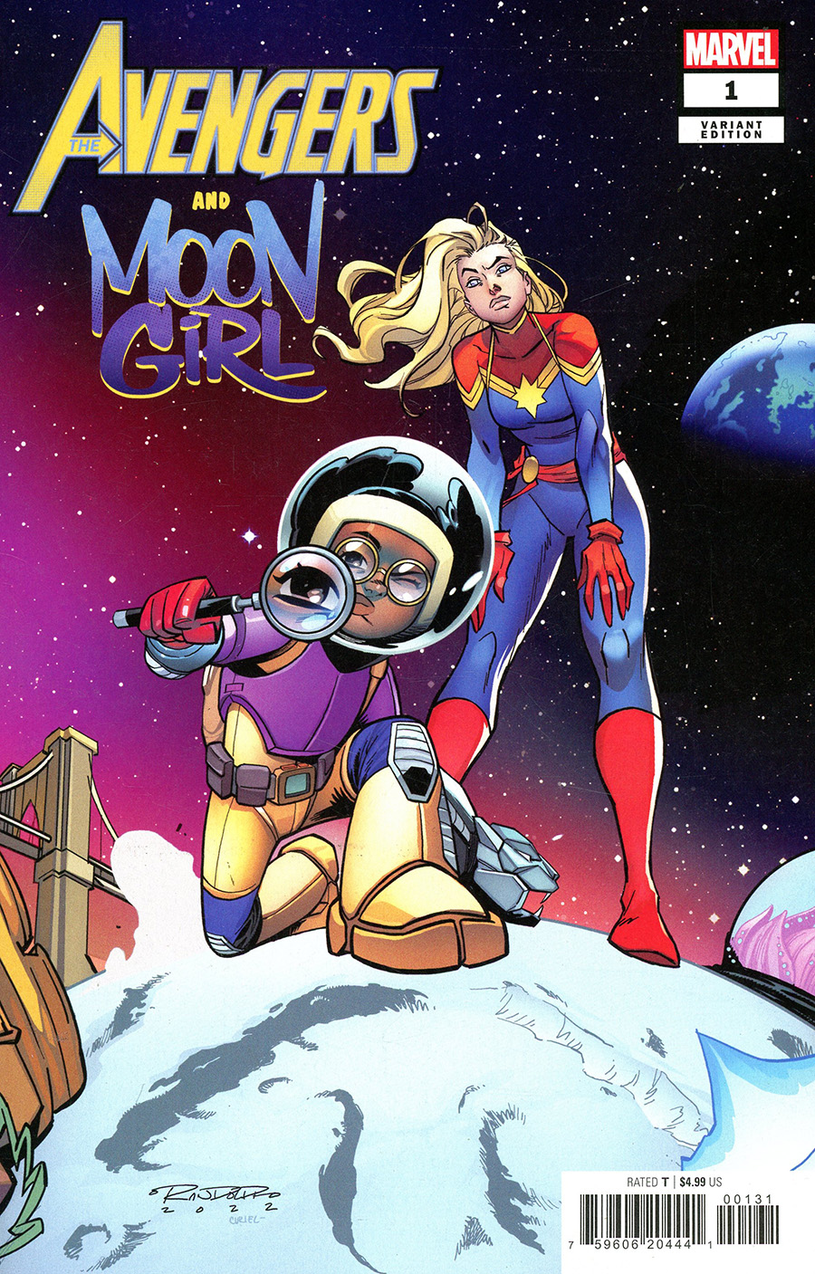 Avengers And Moon Girl #1 (One Shot) Cover B Variant Khary Randolph Connecting Cover