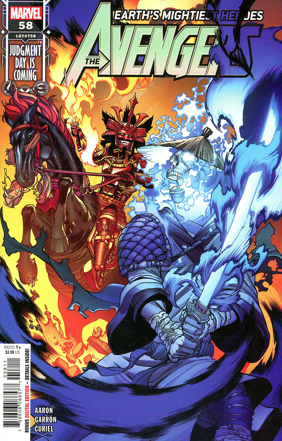 Avengers Vol 7 #58 Cover A Regular Javier Garron Cover
