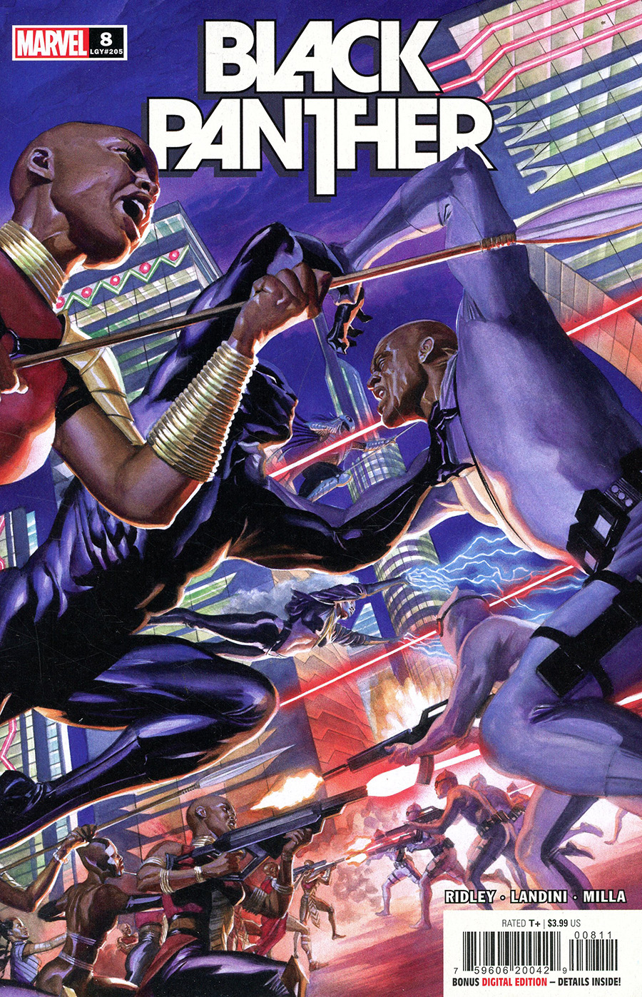 Black Panther Vol 8 #8 Cover A Regular Alex Ross Cover