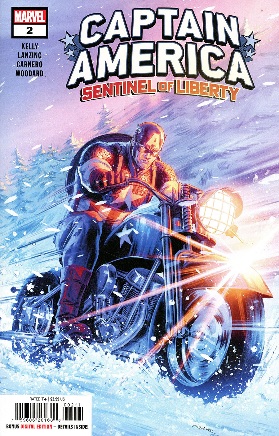 Captain America Sentinel Of Liberty Vol 2 #2 Cover A Regular Carmen Carnero Cover