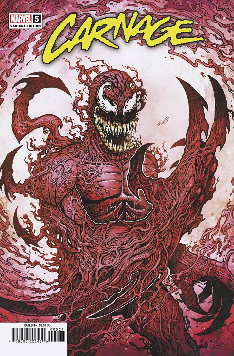 Carnage Vol 3 #5 Cover B Variant Maria Wolf Cover