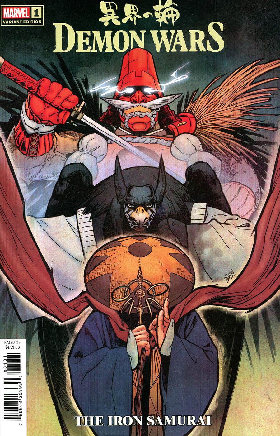 Demon Wars Iron Samurai #1 (One Shot) Cover F Variant Rickie Yagawa Cover