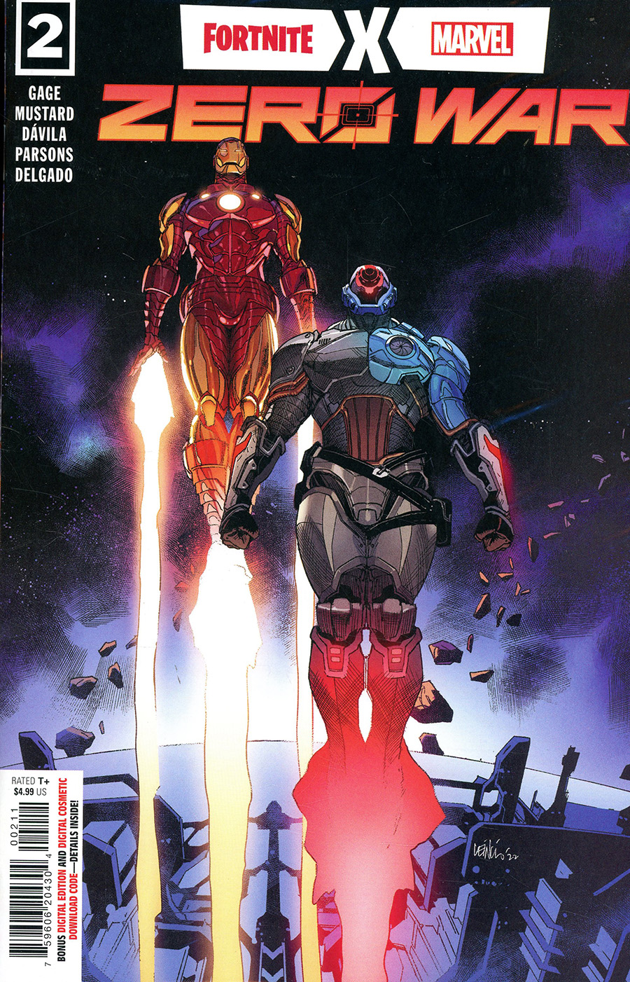 Fortnite x Marvel Zero War #2 Cover A Regular Leinil Francis Yu Cover