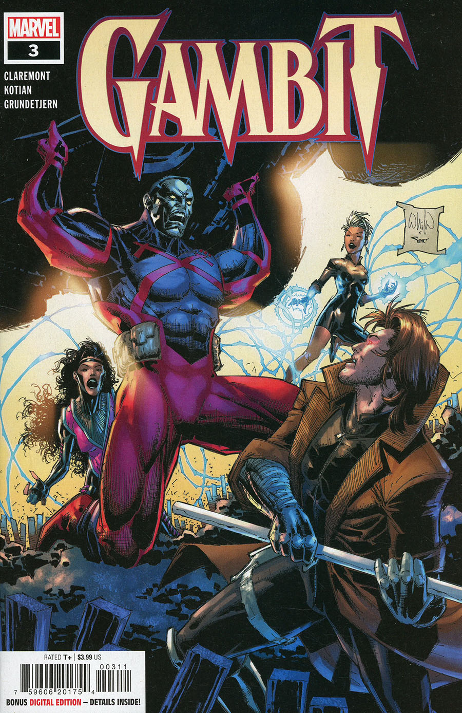 Gambit Vol 6 #3 Cover A Regular Whilce Portacio Cover