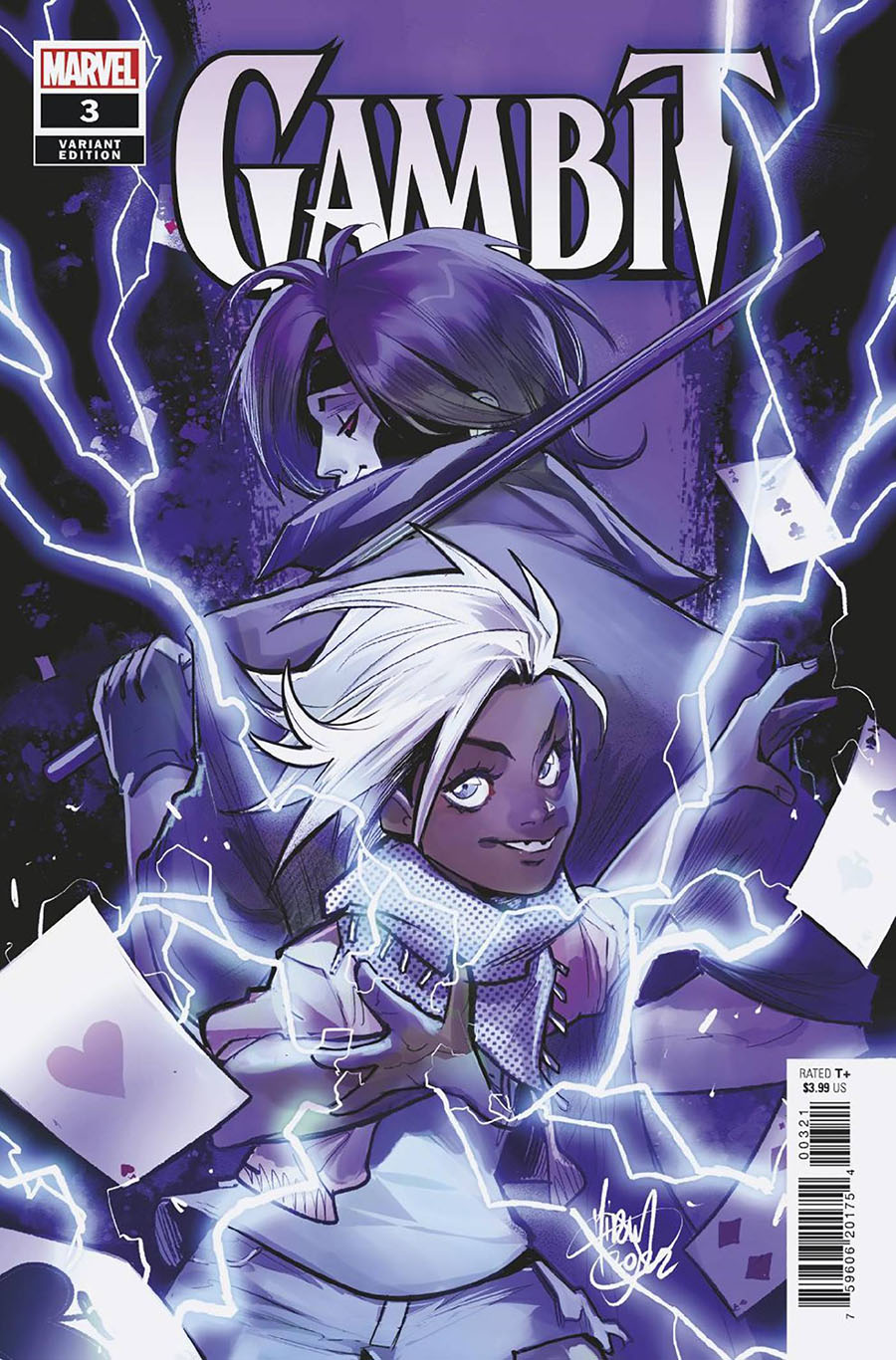 Gambit Vol 6 #3 Cover B Variant Mirka Andolfo Cover