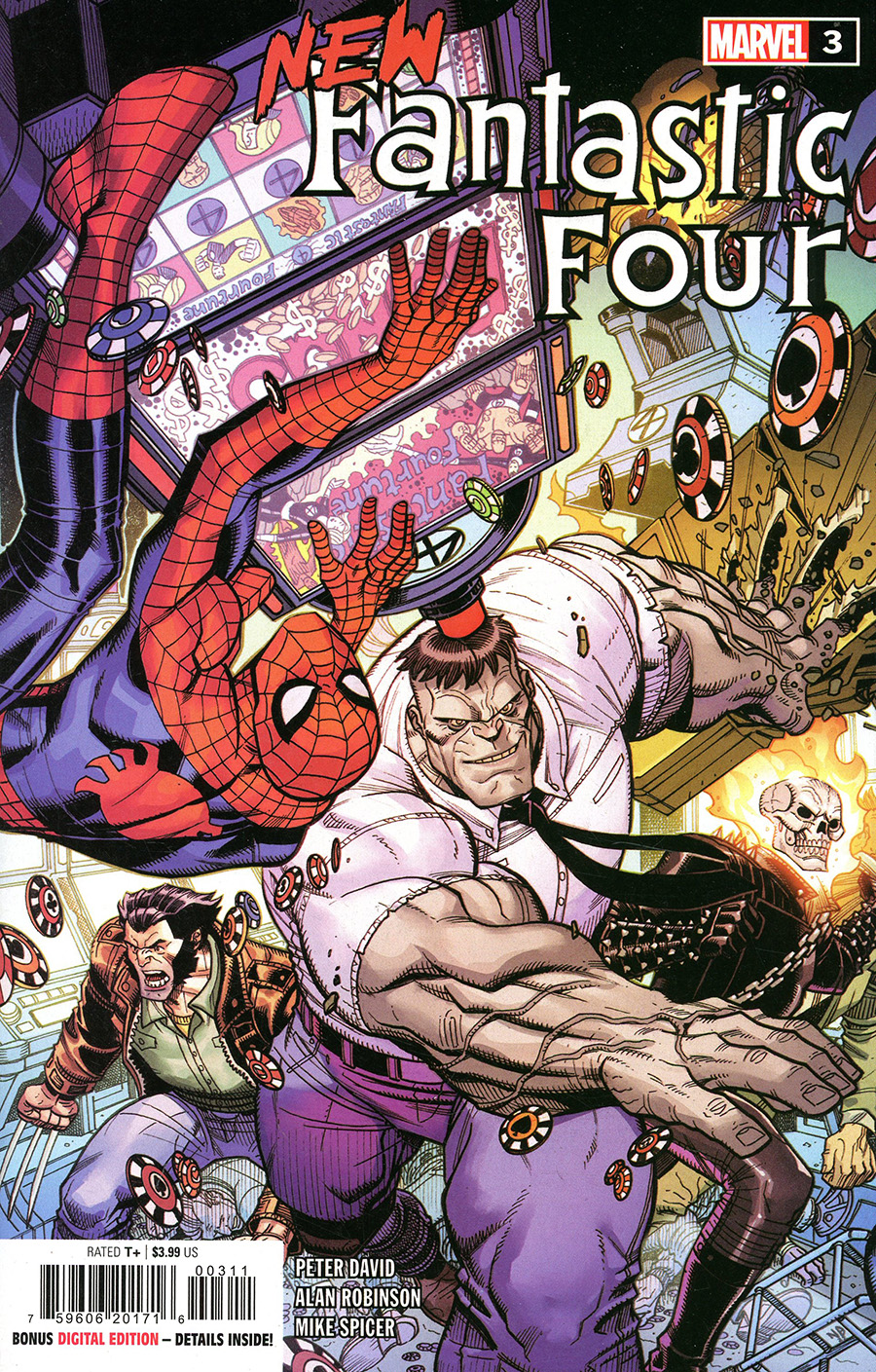 New Fantastic Four #3 Cover A Regular Nick Bradshaw Cover