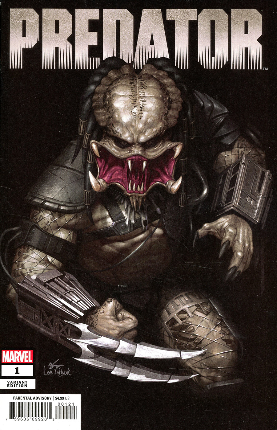 Predator Vol 3 #1 Cover B Variant Inhyuk Lee Cover