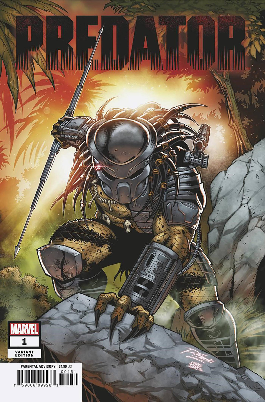 Predator Vol 3 #1 Cover C Variant Ron Lim Cover