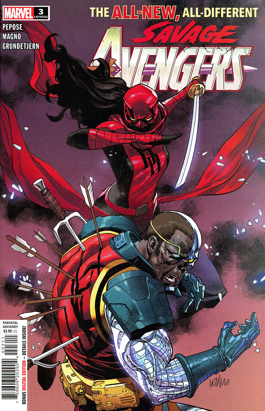 Savage Avengers Vol 2 #3 Cover A Regular Leinil Francis Yu Cover