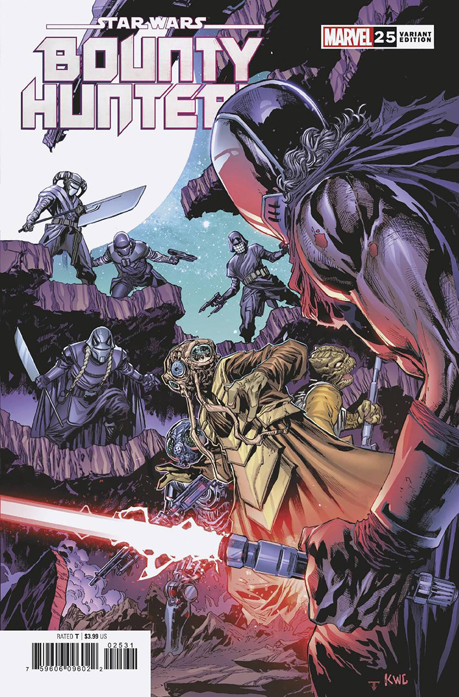 Star Wars Bounty Hunters #25 Cover C Variant Ken Lashley Cover