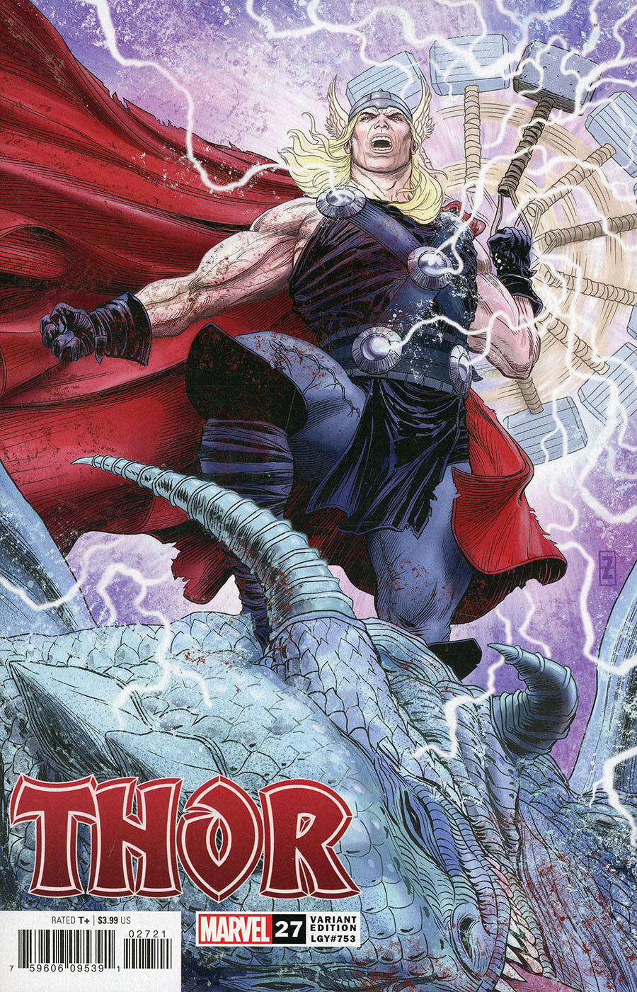 Thor Vol 6 #27 Cover C Variant Patrick Zircher Cover