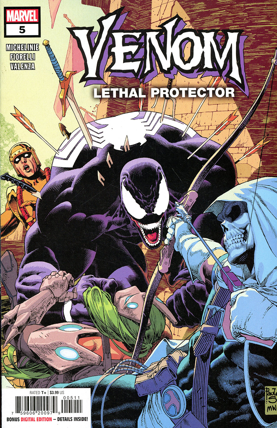 Venom Lethal Protector Vol 2 #5 Cover A Regular Paulo Siqueira Cover