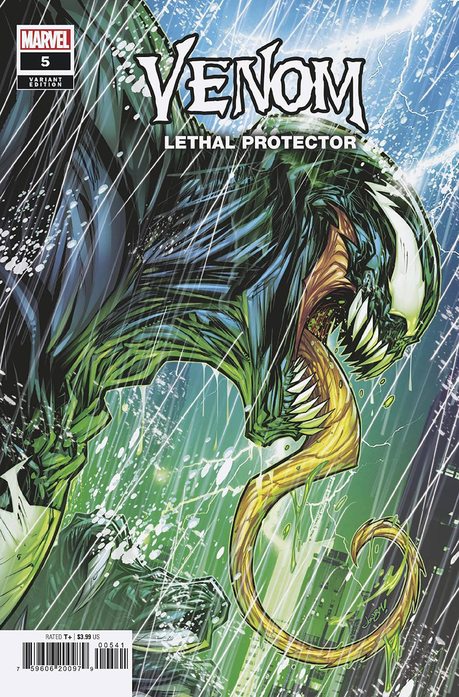 Venom Lethal Protector #5 Cover B Variant Jonboy Meyers Cover