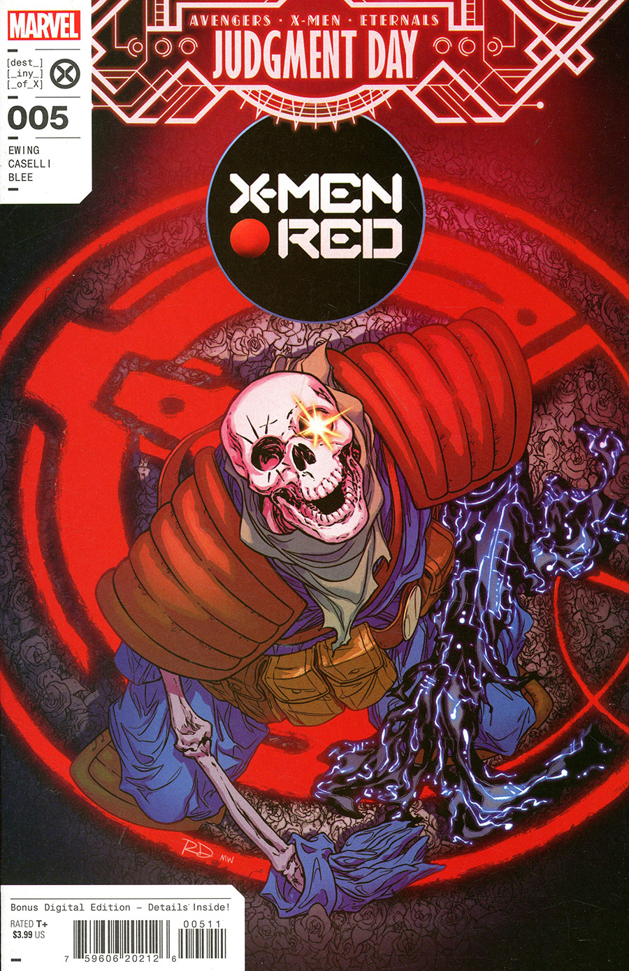 X-Men Red Vol 2 #5 Cover A Regular Russell Dauterman Cover (A.X.E. Judgment Day Tie-In)