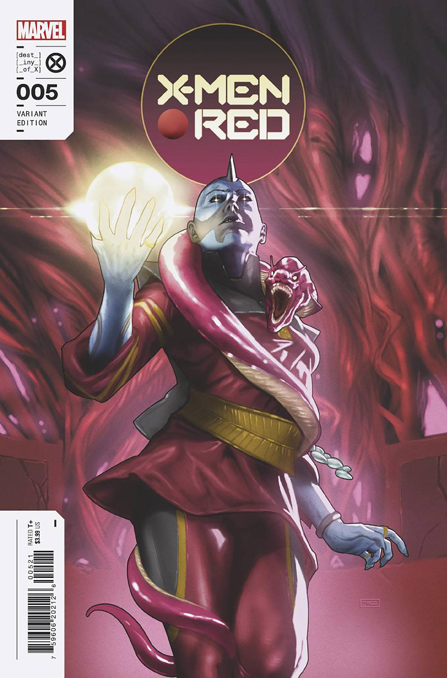 X-Men Red Vol 2 #5 Cover B Variant Taurin Clarke Arakko Cover (A.X.E. Judgment Day Tie-In)