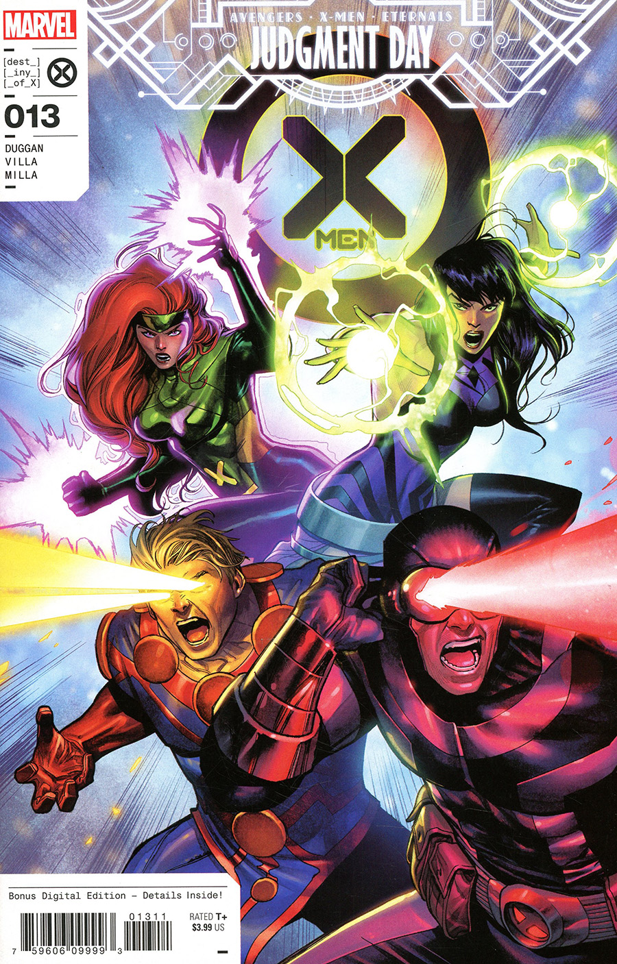 X-Men Vol 6 #13 Cover A Regular Martin Coccolo Cover (A.X.E. Judgment Day Tie-In)