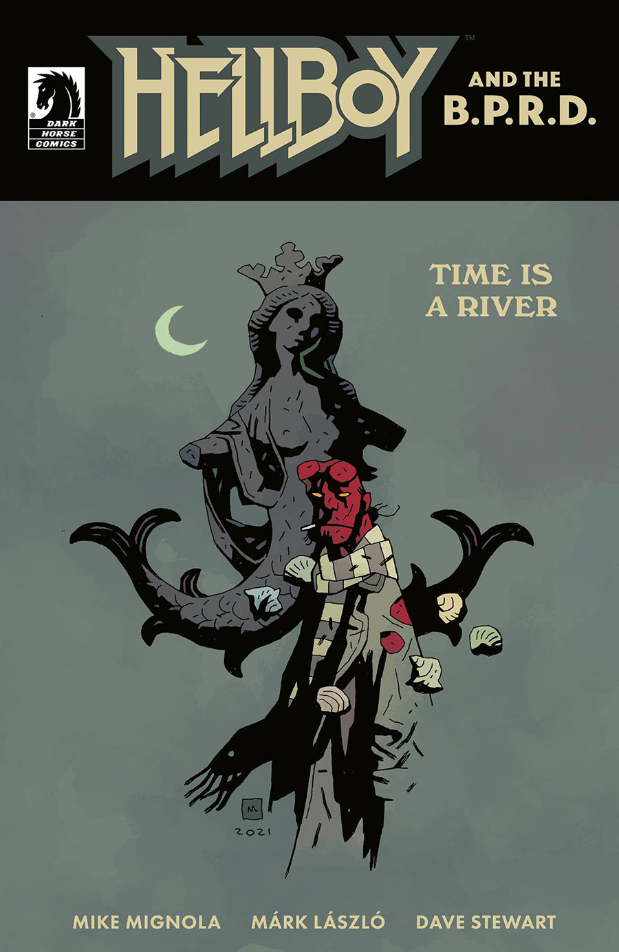 Hellboy And The BPRD Time Is A River #1 (One Shot) Cover B Variant Mike Mignola Cover