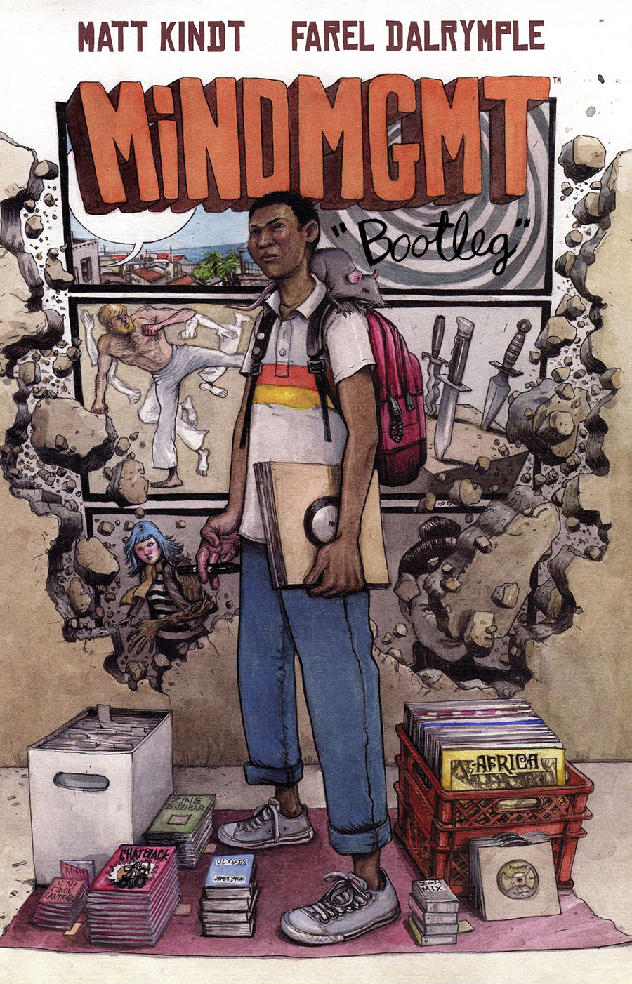 Mind MGMT Bootleg #1 Cover A Regular Farel Dalrymple Cover