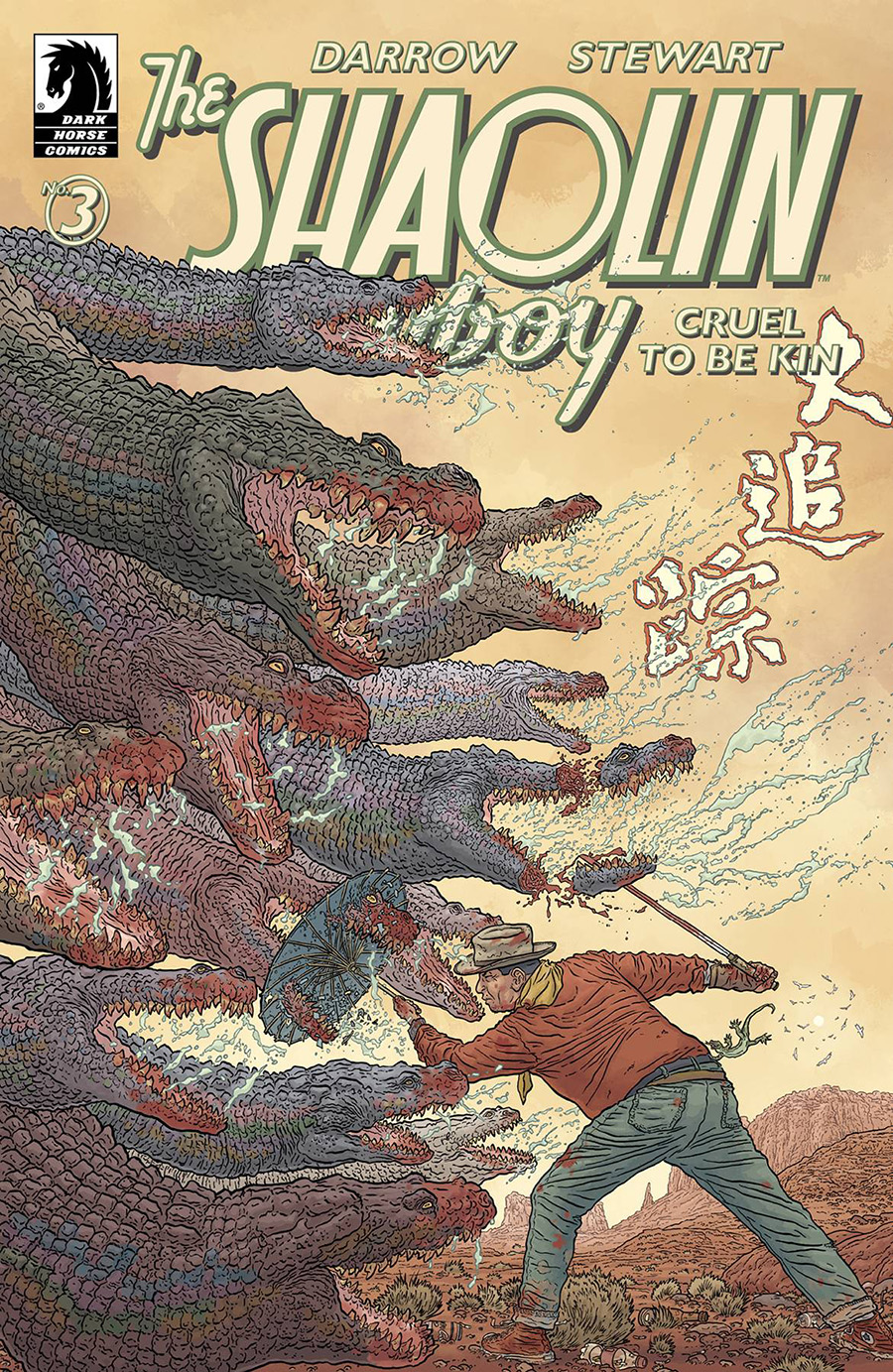 Shaolin Cowboy Cruel To Be Kin #3 Cover A Regular Geof Darrow Cover