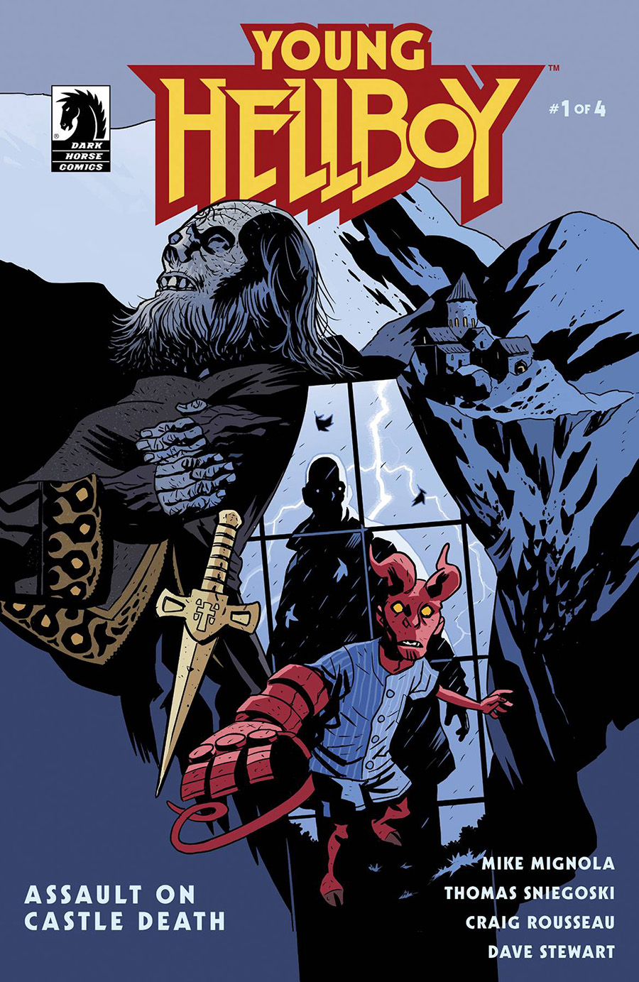 Young Hellboy Assault On Castle Death #1 Cover A Regular Matt Smith Cover