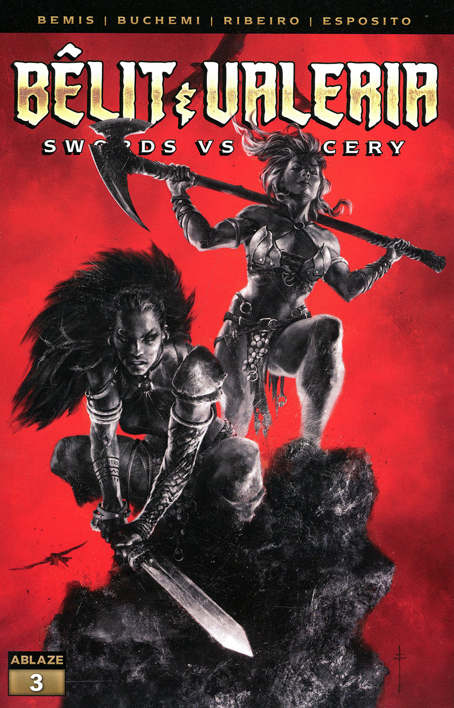 Belit & Valeria Swords vs Sorcery #3 Cover A Regular Sebastian Fiumara Cover