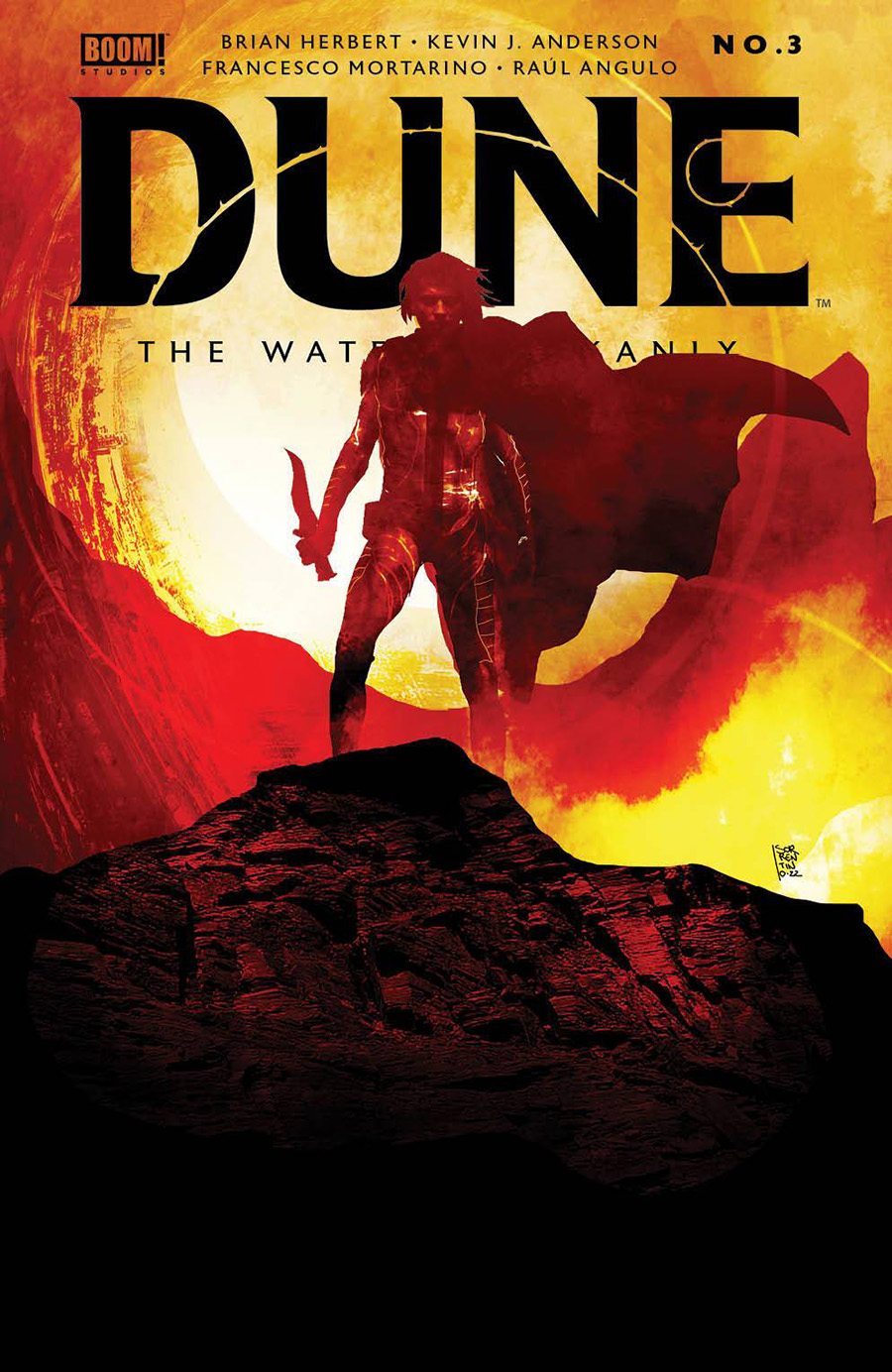 Dune The Waters Of Kanly #3 Cover C Variant Andrea Sorrentino Reveal Cover