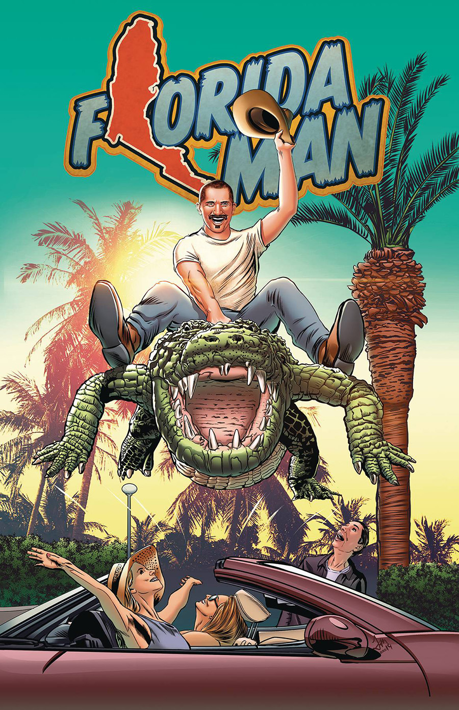 Florida Man #1 Cover A Regular Todd Mulrooney Cover