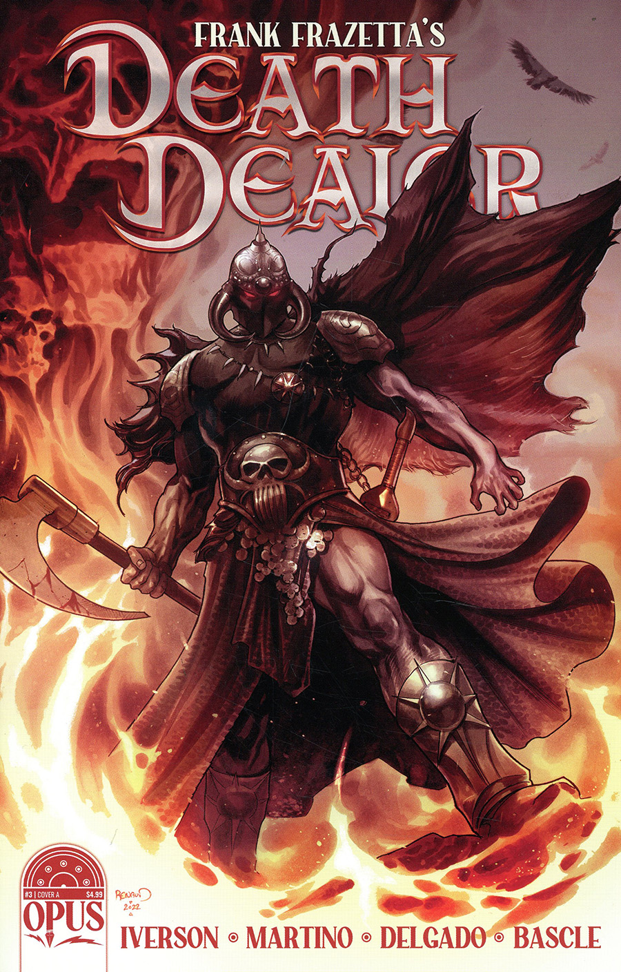 Frank Frazettas Death Dealer Vol 2 #3 Cover A Regular Paul Renaud Cover