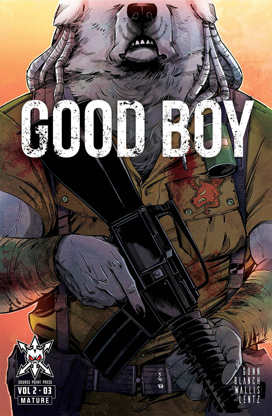 Good Boy Vol 2 #3 Cover B Variant Danica Brine & Kit Wallis Cover