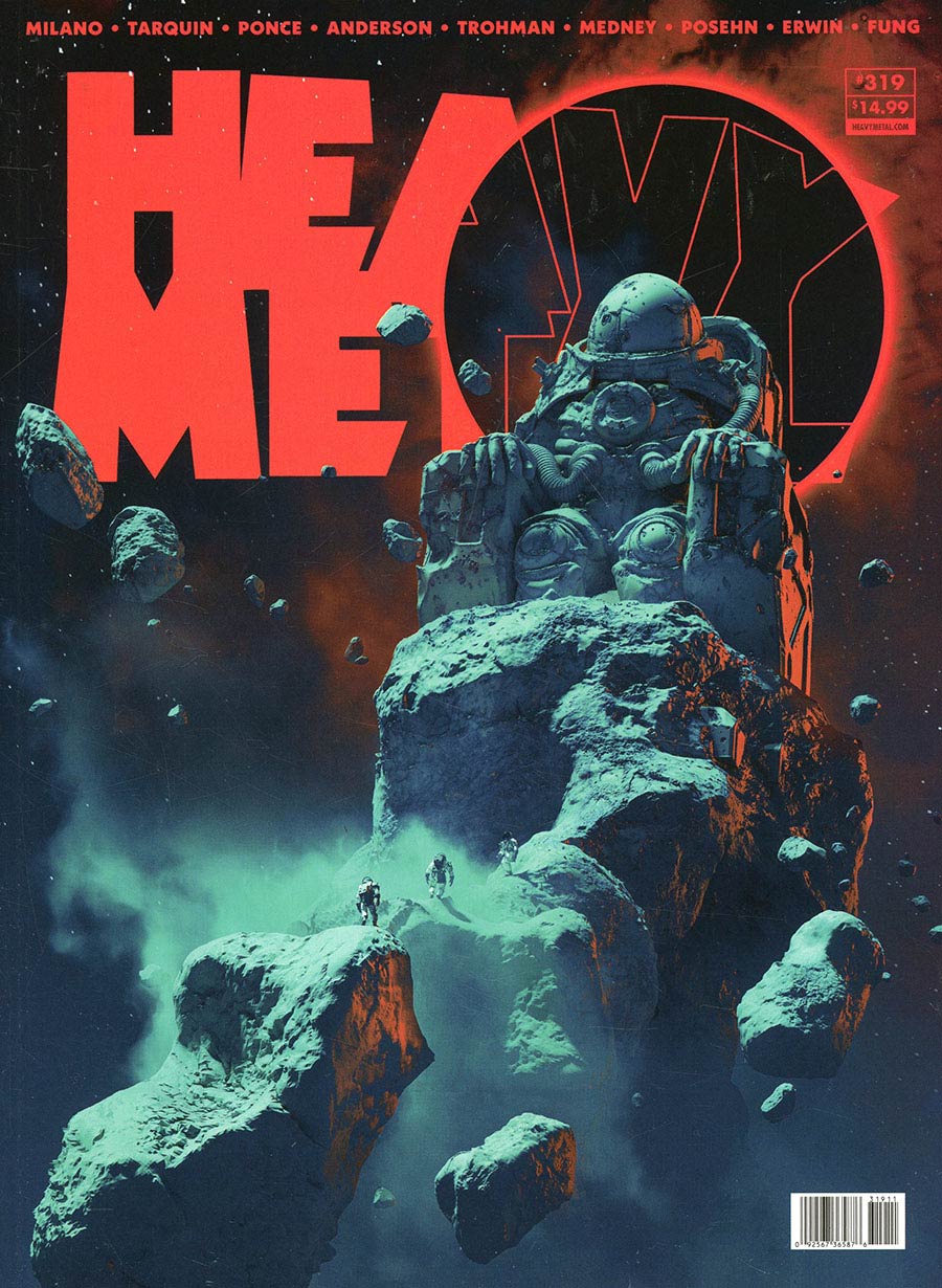 Heavy Metal #319 Cover A Regular Caio Cacau Cover