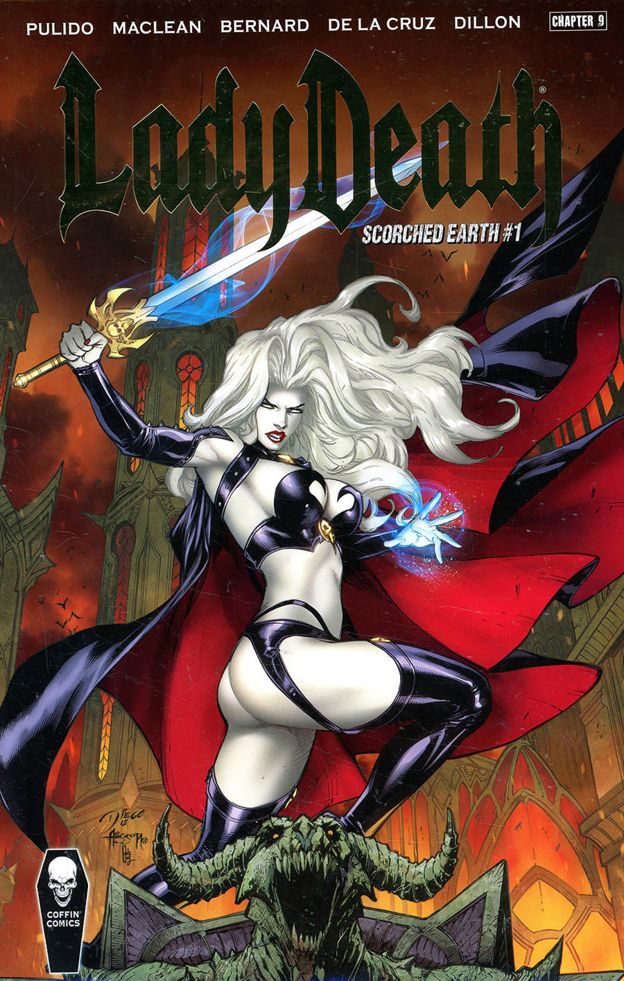 Lady Death Scorched Earth #1 Cover H Premiere Edition