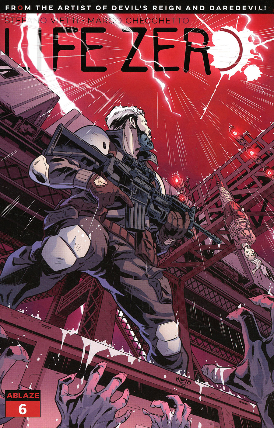 Life Zero #6 Cover C Variant Carlos Nieto Cover