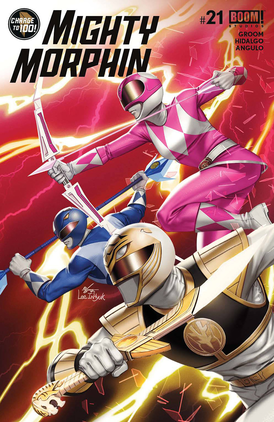 Mighty Morphin #21 Cover A Regular Inhyuk Lee Cover