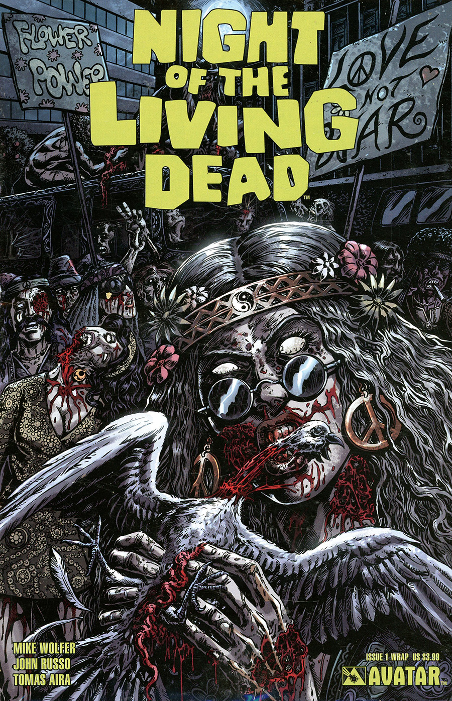 Night Of The Living Dead 1-5 Wraparound Covers Bag Set (5-Count)