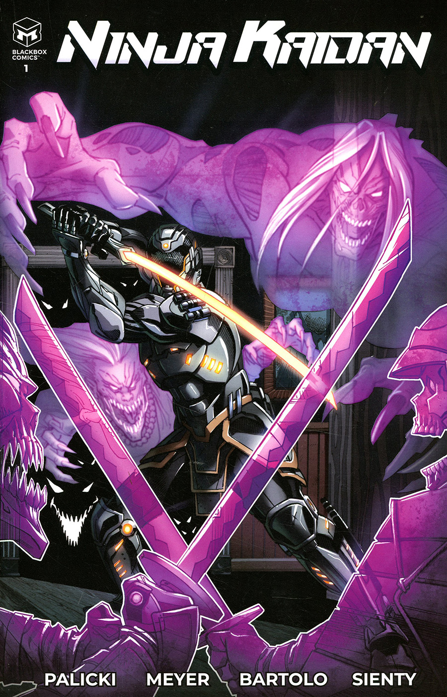 Ninja Kaidan #1 Cover B Variant Ron Frenz Cover