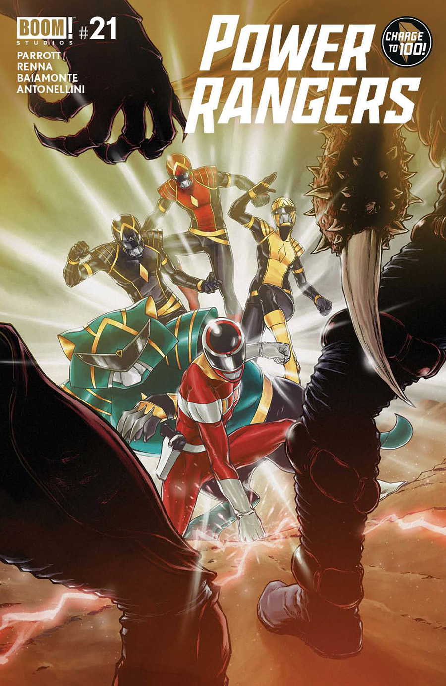 Power Rangers #21 Cover A Regular Guillaume Martinez Cover