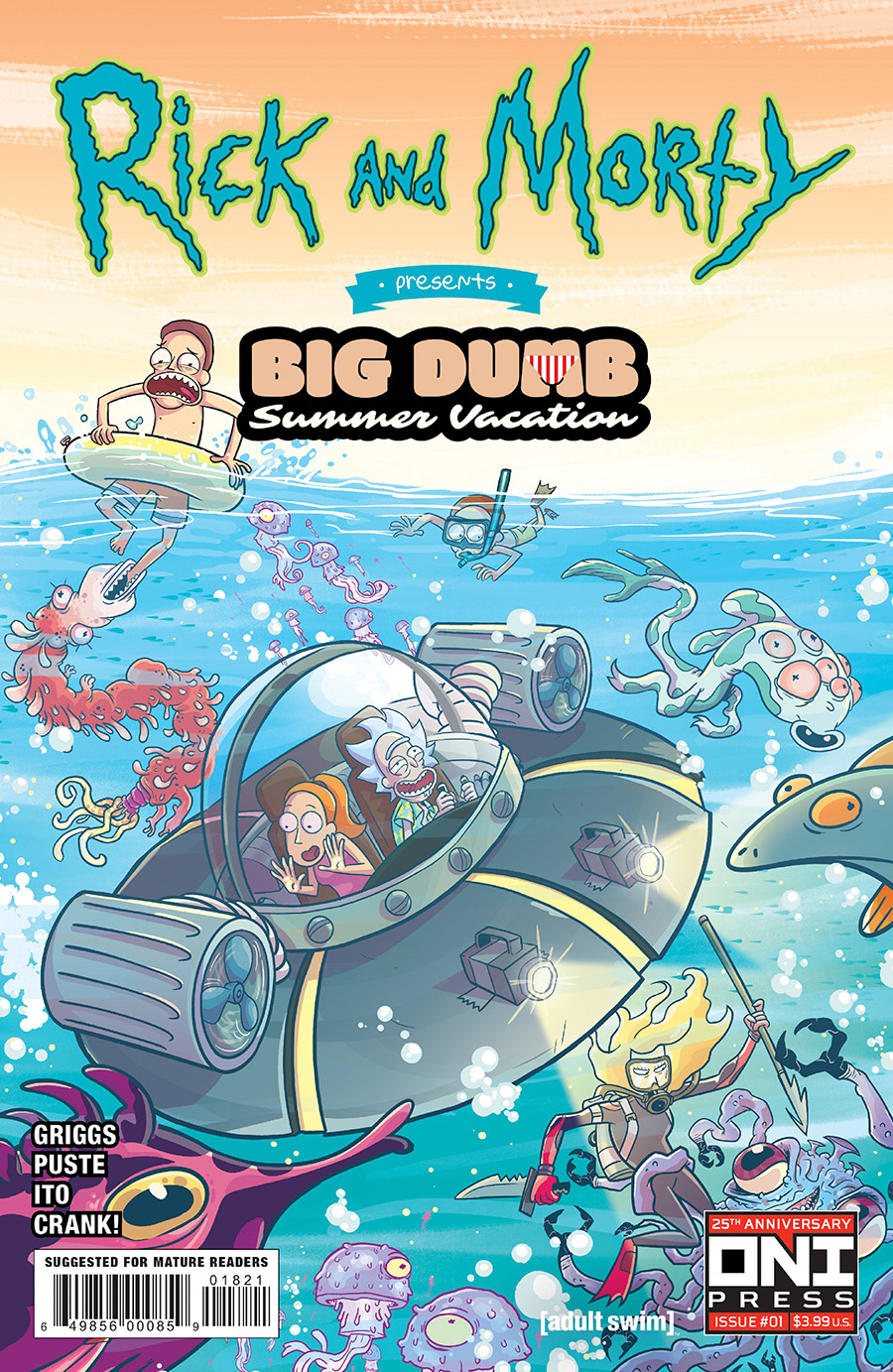 Rick And Morty Presents Big Dumb Summer Vacation #1 Cover B Variant Fred C Stresing Cover