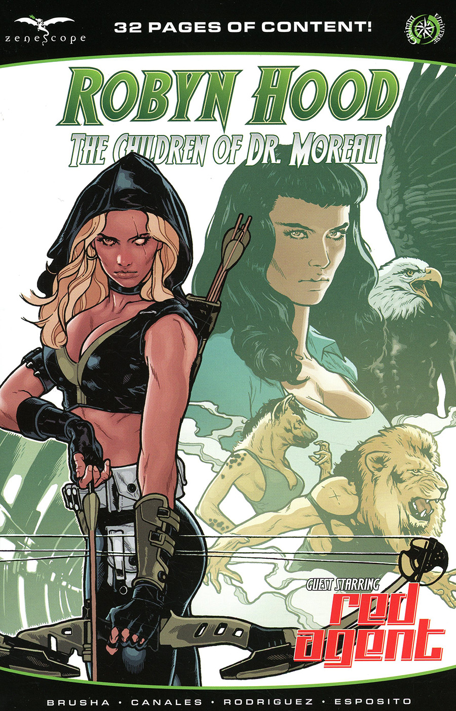 Grimm Fairy Tales Presents Robyn Hood Children Of Dr Moreau #1 (One Shot) Cover A Jeff Spokes