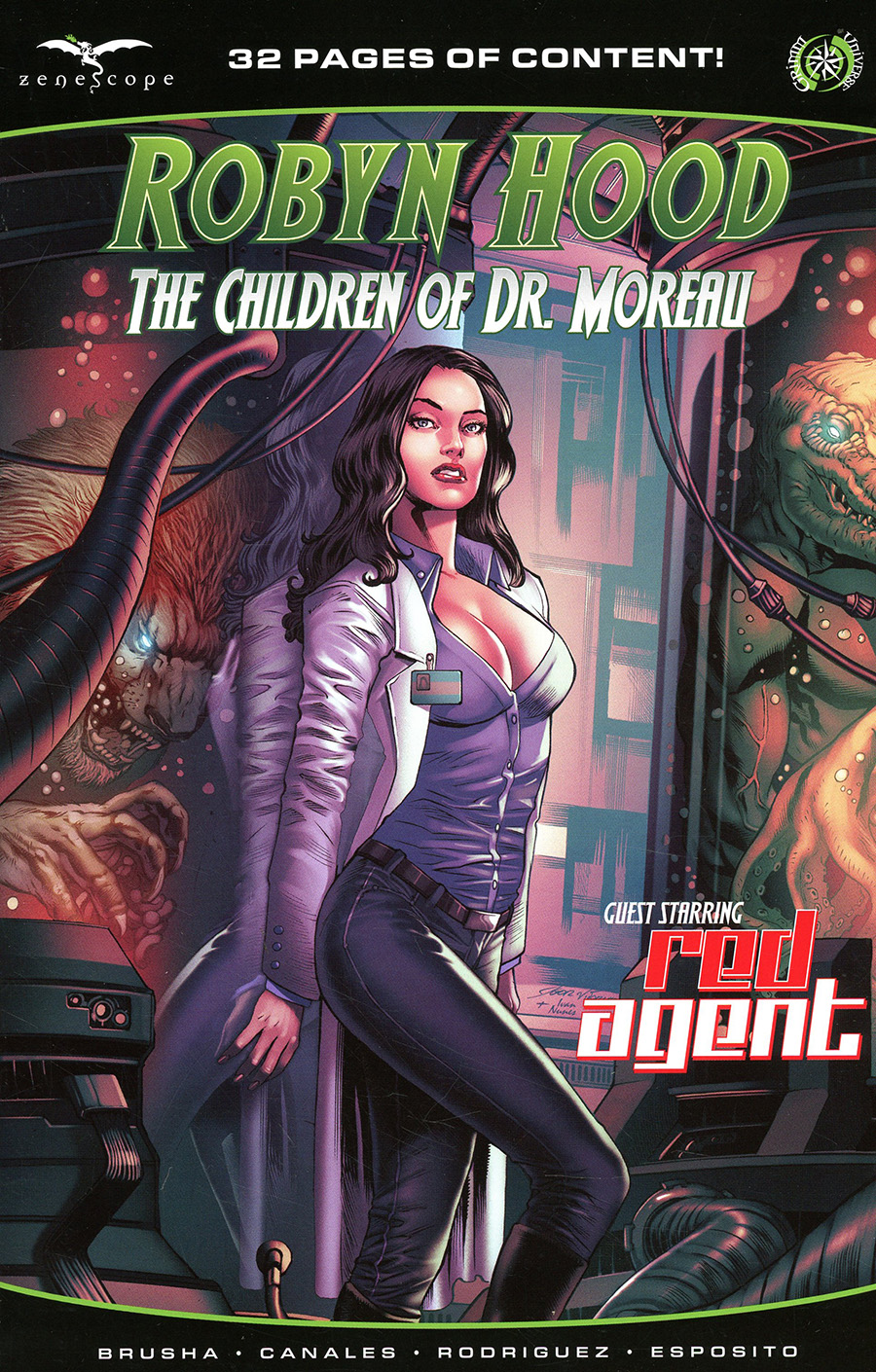 Grimm Fairy Tales Presents Robyn Hood Children Of Dr Moreau #1 (One Shot) Cover B Igor Vitorino
