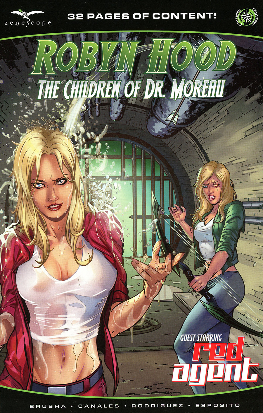 Grimm Fairy Tales Presents Robyn Hood Children Of Dr Moreau #1 (One Shot) Cover C Riveiro