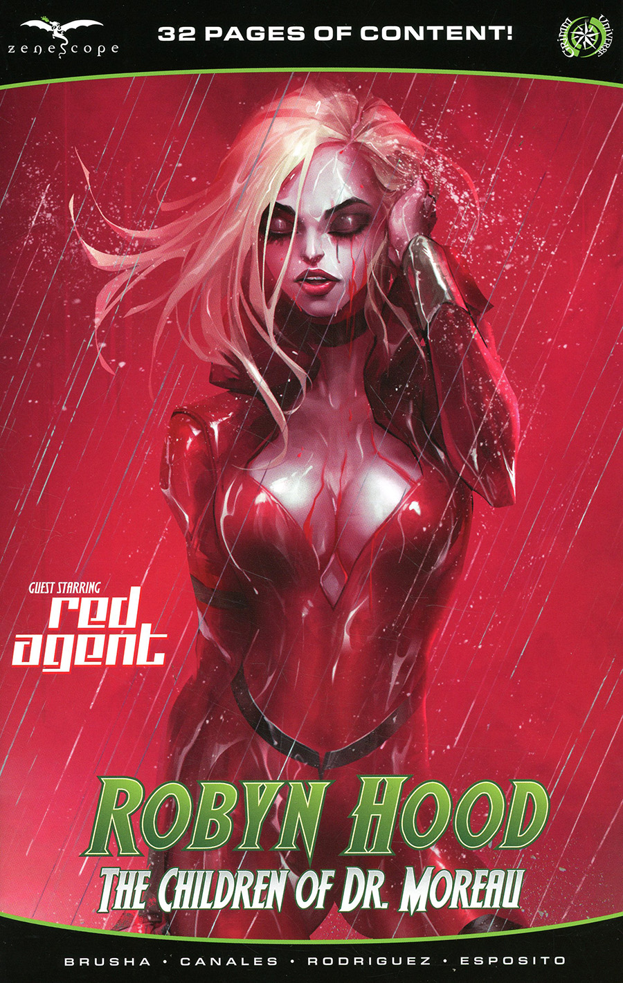 Grimm Fairy Tales Presents Robyn Hood Children Of Dr Moreau #1 (One Shot) Cover D Ivan Tao