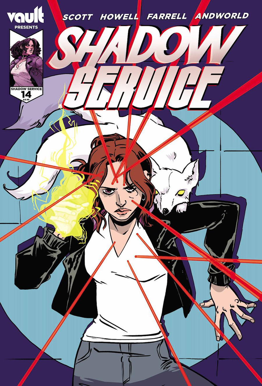Shadow Service #14 Cover B Variant Rye Hickman Cover