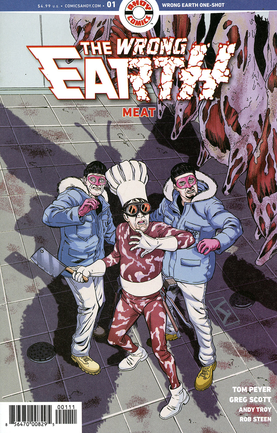 Wrong Earth Meat #1 (One Shot) Cover A Regular Jamal Igle Cover