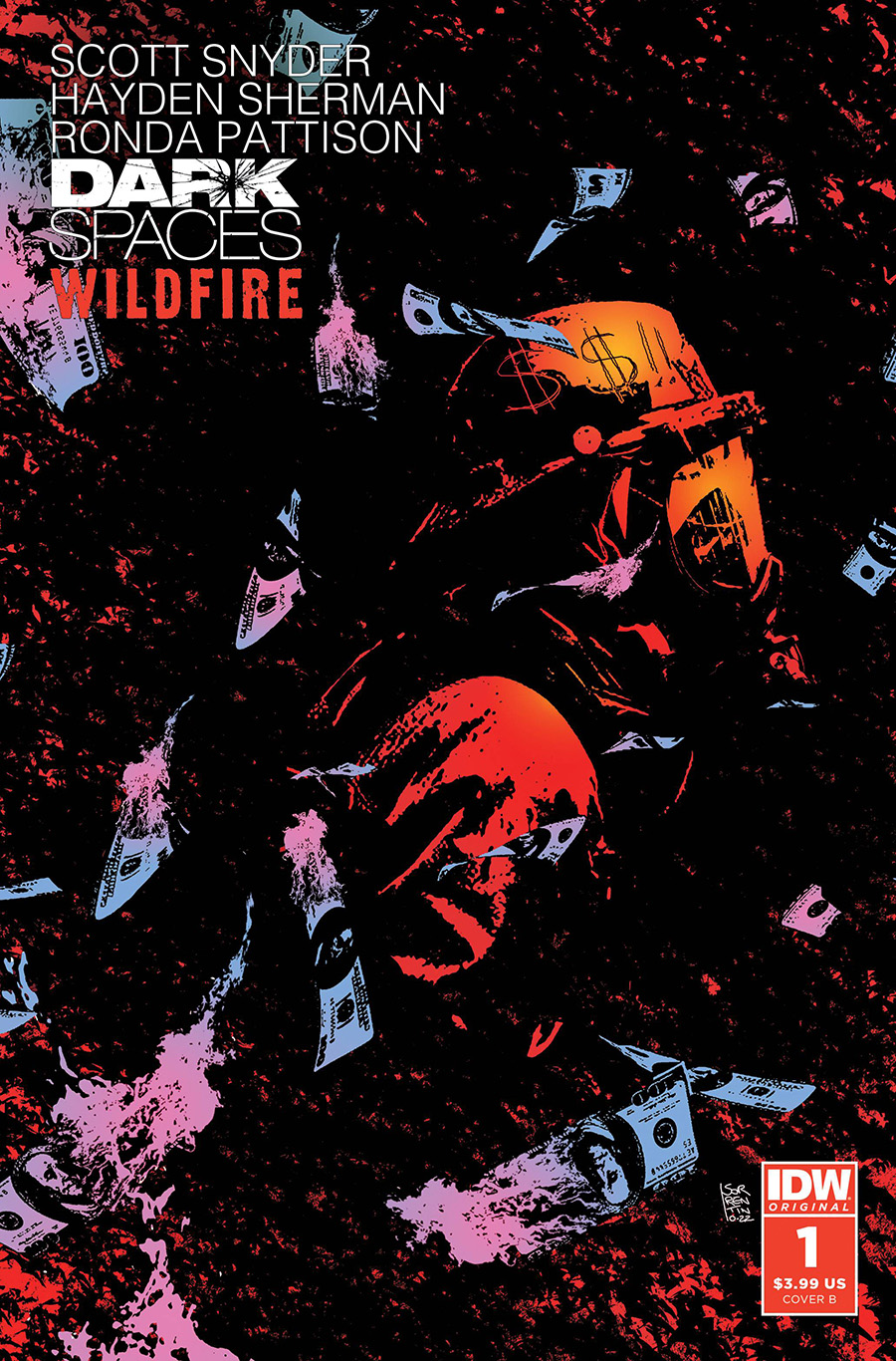 Dark Spaces Wildfire #1 Cover B Variant Andrea Sorrentino Cover (Limit 1 Per Customer)